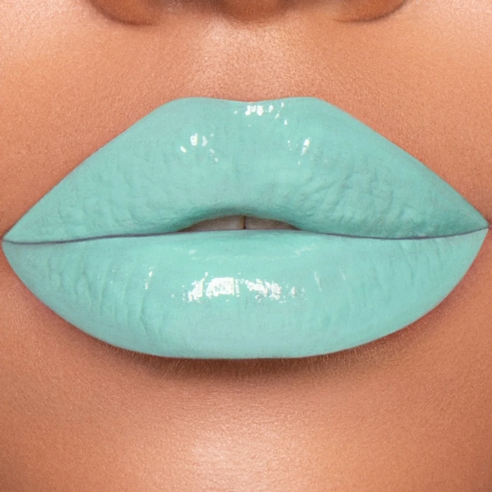 Jeffree Star Aqua Tiffany Blue Lip Gloss Glossed In Paradise Supreme Gloss